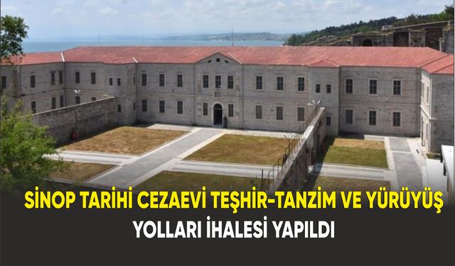 Sinop Tarihi Cezaevi Projesi İçin Değerlendirme Toplantısı Yapıldı