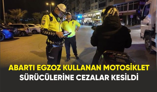 Sinop'ta Abartı Egzoz Kullanımına Sıkı Denetim: 91 Ceza