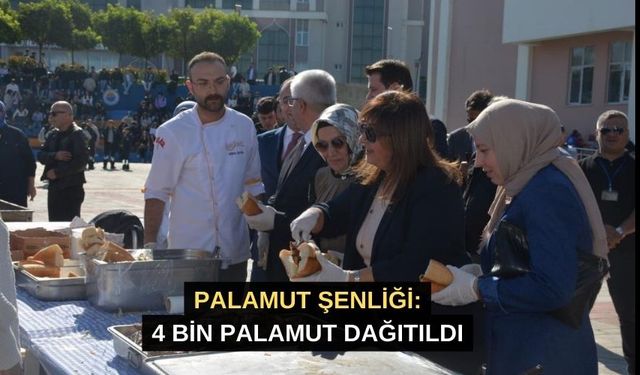 Sinop’ta Palamut Şenliği Coşkusu: 4 Bin Palamut İkram Edildi