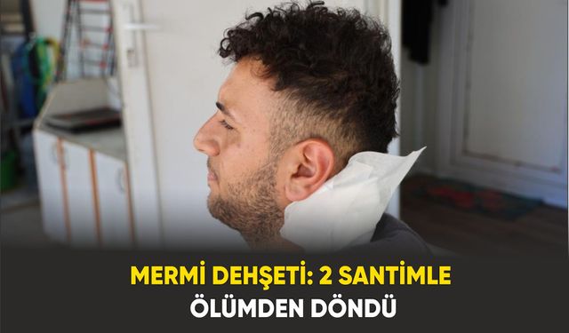 Yorgun Mermi Dehşeti: 18 Yaşındaki Genç Ölümden Döndü