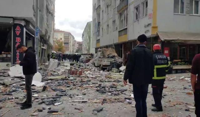 Feci Patlama : Çorum’da Doğalgaz Patlaması: 1 Ölü 16 Yaralı