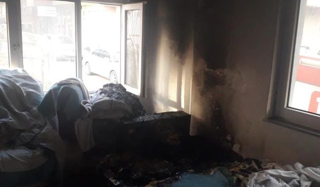 Sinop'taŞarj Aleti Ev Yangınına Sebep Oldu