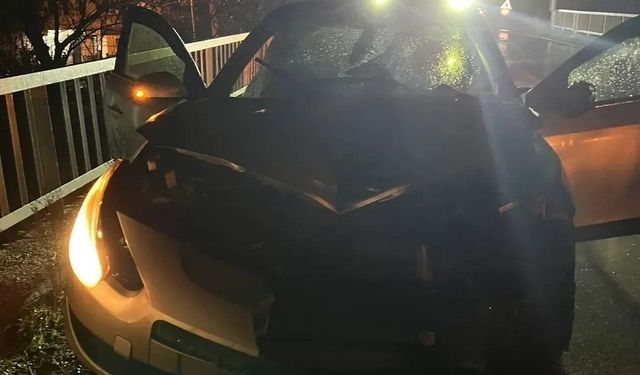 ORDU FATSA'DA TRAFİK KAZASI: 1 ÖLÜ, 1 AĞIR YARALI