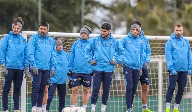 Trabzonspor, Galatasaray Maçı Hazırlıklarını Sürdürüyor