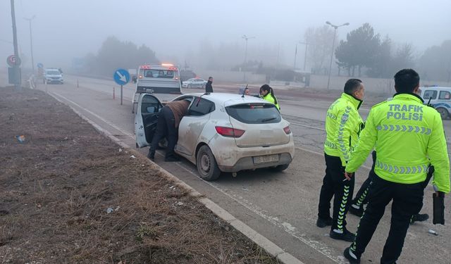 Elmadağ'da Polis Takibinden Kaçan Şüpheli Yakalandı