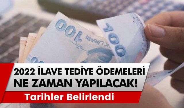 Kamuda çalışan işçilere tediye ödemeleri tarihleri Resmi Gazete’de