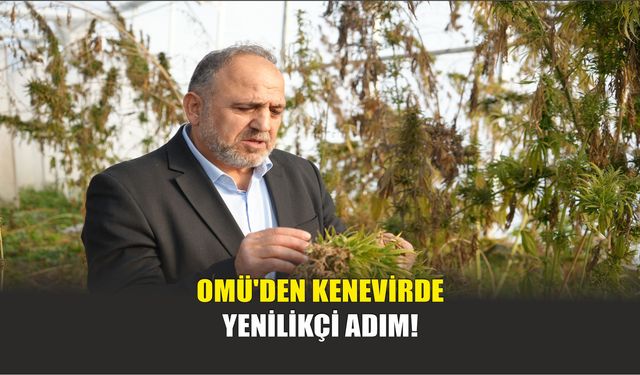 OMÜ'den Kenevirde Yenilikçi Adım!