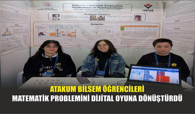 Atakum BİLSEM Öğrencileri Matematik Problemini Dijital Oyuna Dönüştürdü