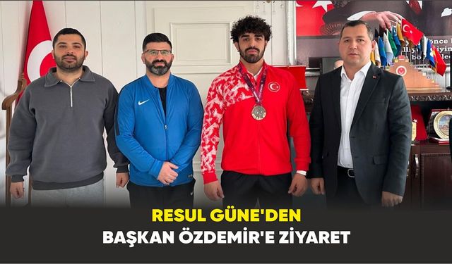 Resul Güne'den Başkan Özdemir'e Ziyaret