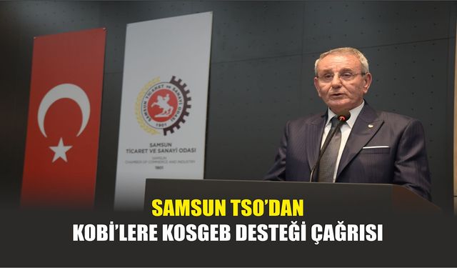 Samsun TSO’dan KOBİ’lere KOSGEB Desteği Çağrısı