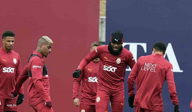 Galatasaray, Samsunspor maçı hazırlıklarına devam etti