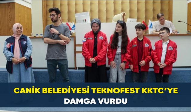Canik Belediyesi TEKNOFEST KKTC’ye damga vurdu