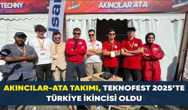 OMÜ’nün TEKNOFEST 2025 gururu