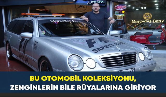 Formula 1 güvenlik aracıyla günlük tura çıkan koleksiyoner