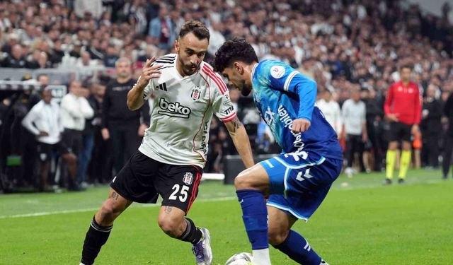 Samsunspor ile Beşiktaş 1-1 berabere kaldı