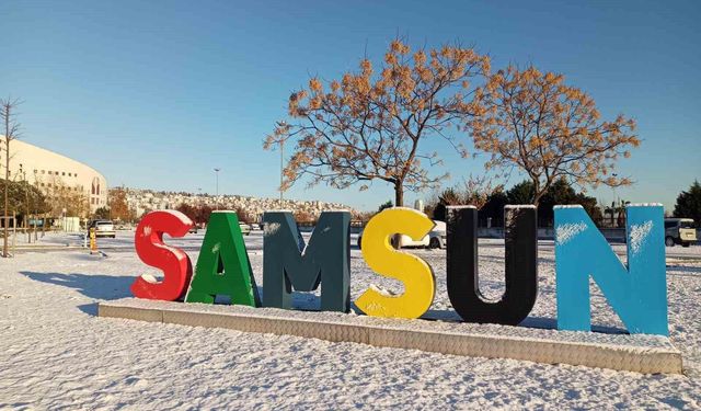 Samsun'da sürücülere buzlanma ve don uyarısı