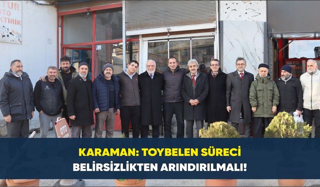 Samsun Milletvekili Karaman, Gülsan’da esnafları dinledi...