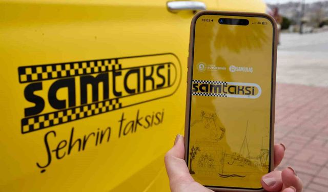 Samsun'da 'SamTaksi mobil uygulaması' hizmete giriyor