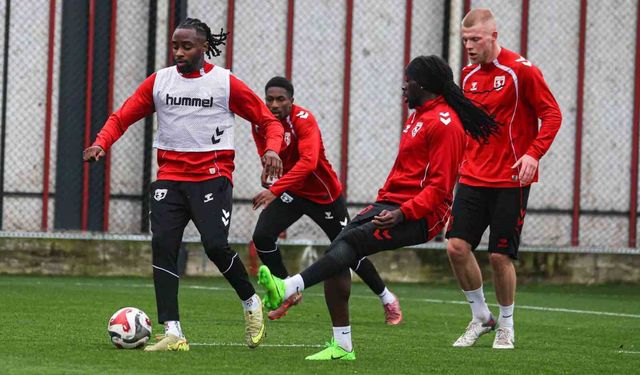Samsunspor, Konyaspor maçı hazırlıklarına başladı