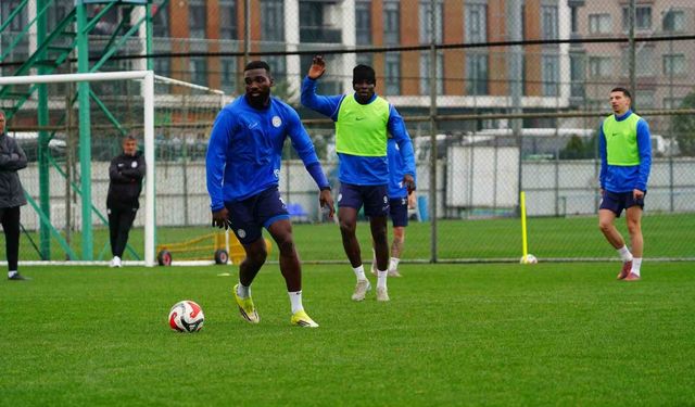 Çaykur Rizespor'da ertelenen Samsunspor maçı hazırlıkları başladı