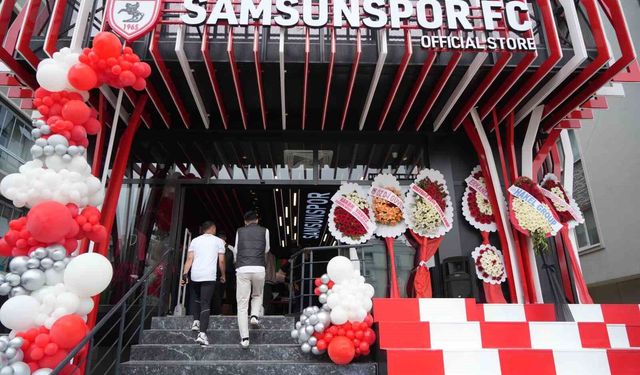 Samsunspor FC Store'un açılışı gerçekleştirildi
