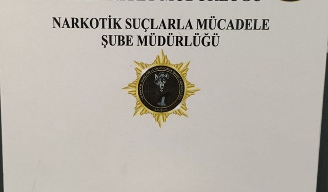 Canik ilçesinde uyuşturucu operasyonunda 1 gözaltı