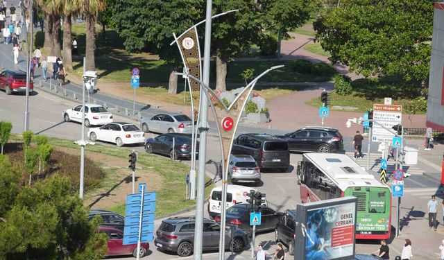 Samsun'da motorlu kara taşıtları bir yılda 37 bin arttı