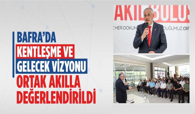 Başkan Kılıç;  "Ortak Akıl Buluşmaları" kapsamında müteahhitlerle bir araya geldi
