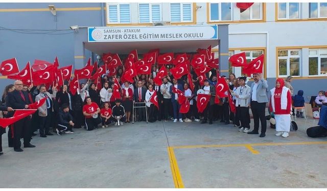 Atakum'da Zafer Özel Eğitim Meslek Okulu'na kalite belgesi