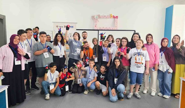 Canik Belediyesi'nden özel proje; 'Hayallerine Sınır Yok; Sanatla Üret Gücünü Keşfet'