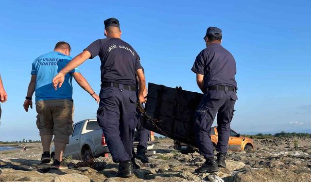 Samsun'da kaçak balıkçılığa Dron destekli denetim