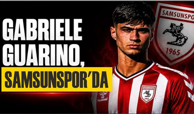 Samsunspor, İtalyan stoper Gabriele Guarino'yu kadrosuna kattı