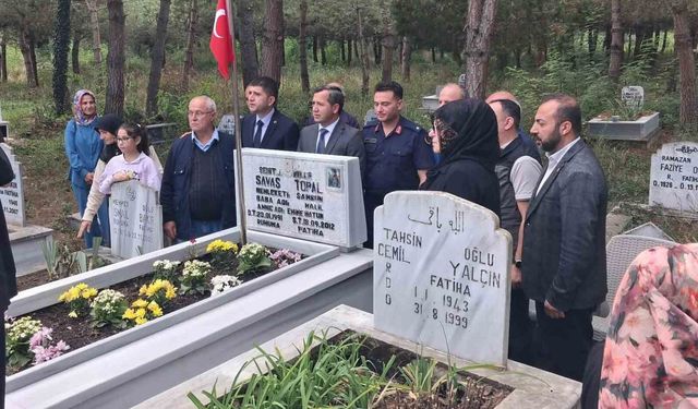 Alaçam'da Şehit Savaş Topal'a anma programı