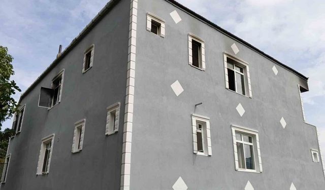 Çarşamba'da ev yangını: Maddi zarar oluştu