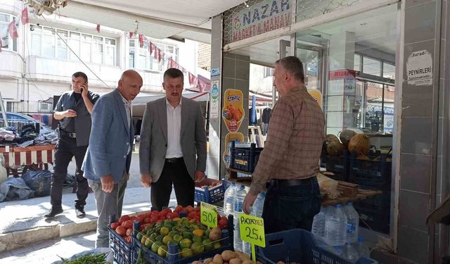 Kaymakam Serin: 'Devlet her zaman vatandaşın ve esnafın yanında'