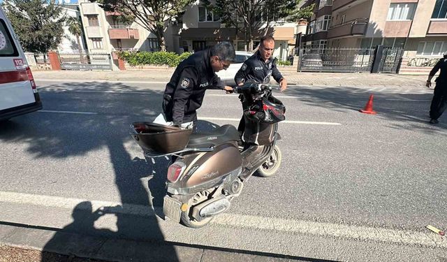 Atakum'da otomobil ile motosiklet çarpıştı: 1 yaralı