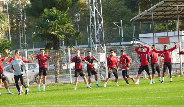 Samsunspor, Amed Sportif Faaliyetler maçının hazırlıklarını tamamladı