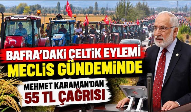 Mehmet Karaman'dan Çeltikte 55 TL Çağrısı