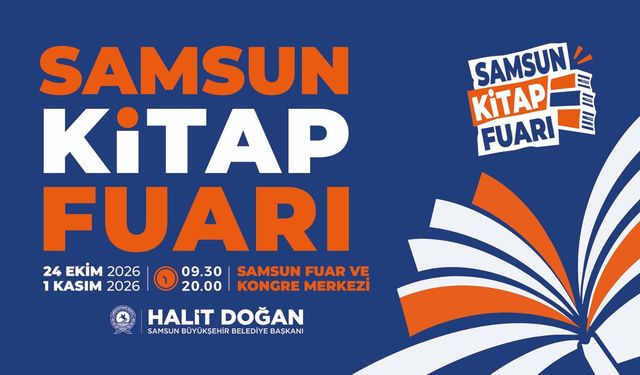 BÜYÜKŞEHİR BELEDİYESİ’NDEN ‘SAMSUN KİTAP FUARI’