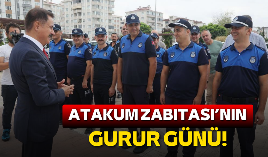 Atakum'da Zabıta Haftası kutlandı!