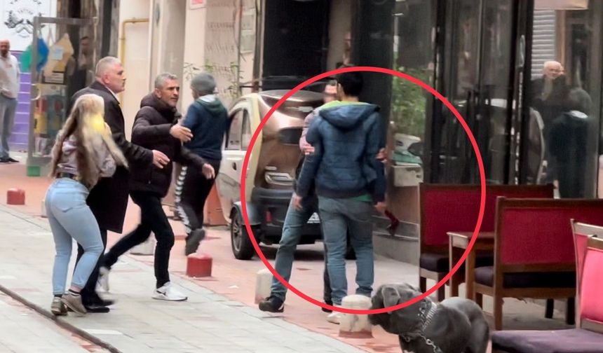 Samsun'da kafede baltalarla saldırı