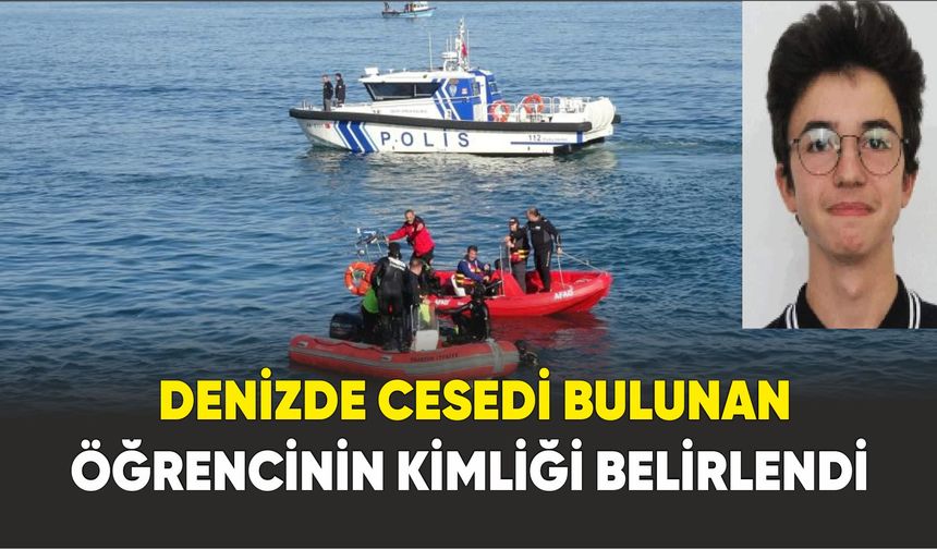 Trabzon’da denizde kaybolan 2 öğrenciden birinin cansız bedenine ulaşıldı