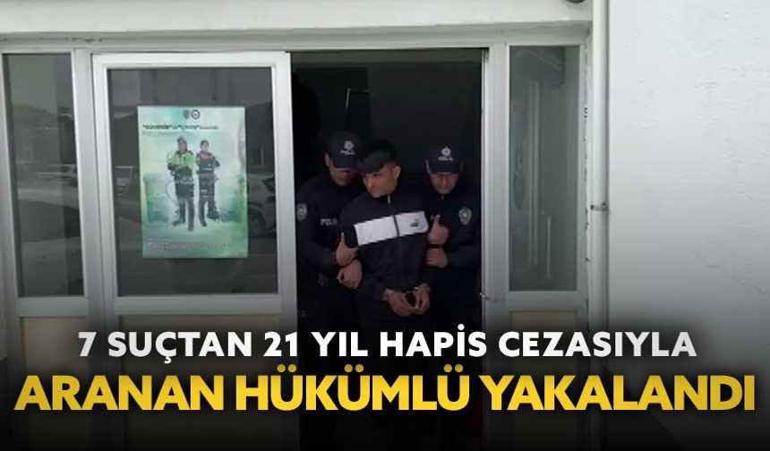 Adana’da 7 suçtan 21 yıl hapis cezasıyla aranan hükümlü polisten kaçamadı