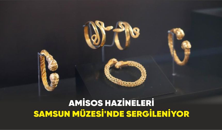 Samsun'da 64 parçadan oluşuyor: Türkiye’de bulunan en değerli 2. hazine