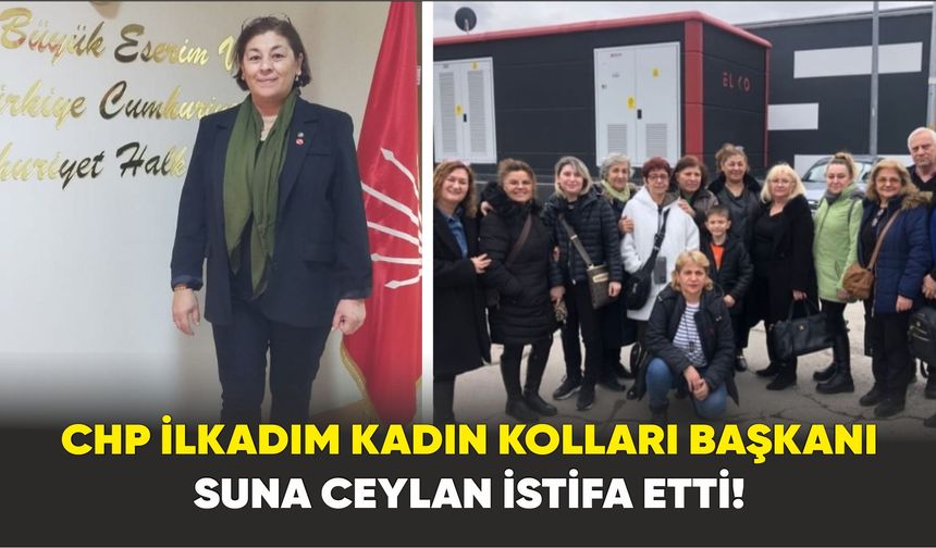 CHP İlkadım'da şok istifa