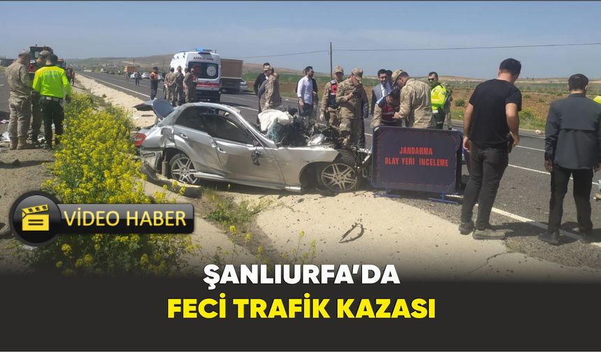 Şanlıurfa’da feci kaza: 1’i polis 4 ölü
