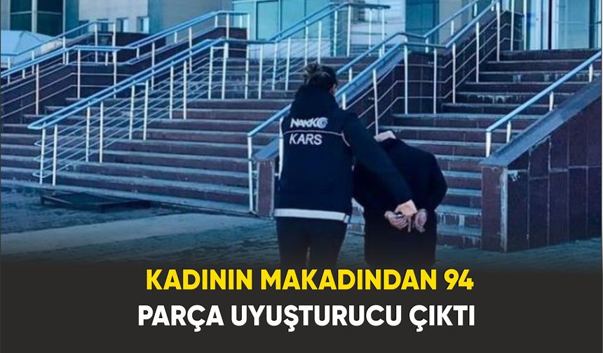 Kars’ta Uyuşturucu Kuryeliği Yapan İranlı Kadın Tutuklandı