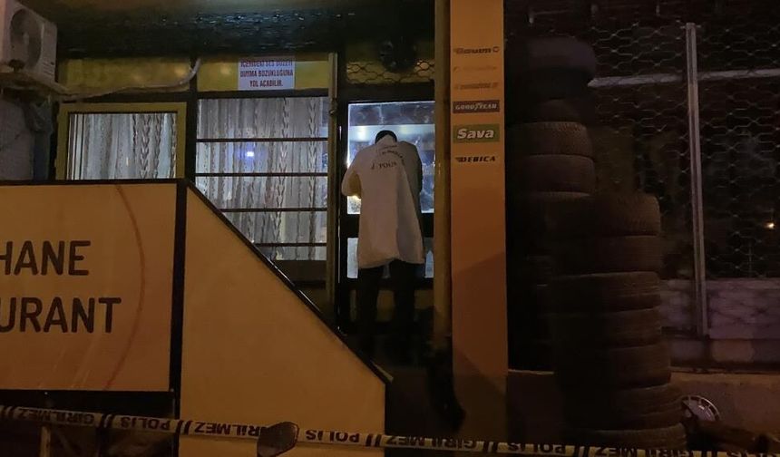 Restoranda Kanlı Hesaplaşma: Husumetli İki Kişi Arasında Silahlı Saldırı