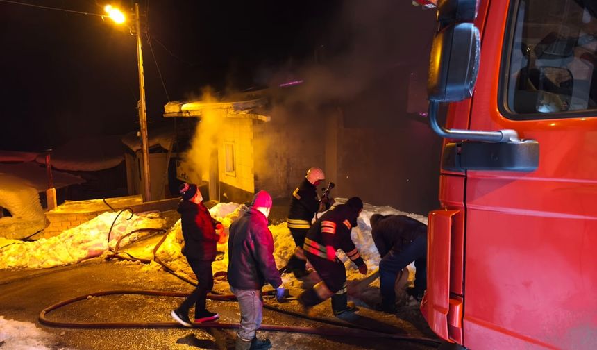 Bayburt’ta Mahsur Kalan Vatandaşı AFAD Kurtardı