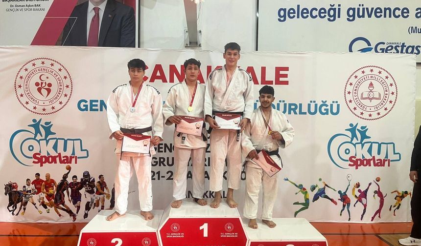 Bilecikli Genç Judocular Çanakkale’den Madalyayla Döndü